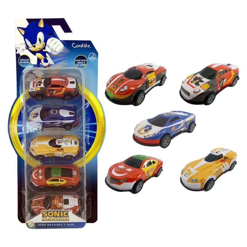 kit-com-5-mini-veiculos-pull-back-sonic-candide