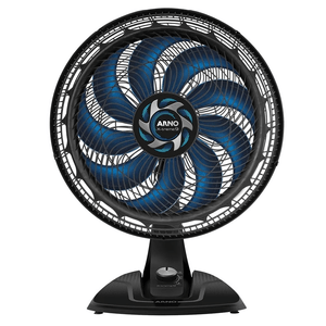 Ventilador de Mesa Arno 40cm X-treme 9 160W 127V Preto - VE90