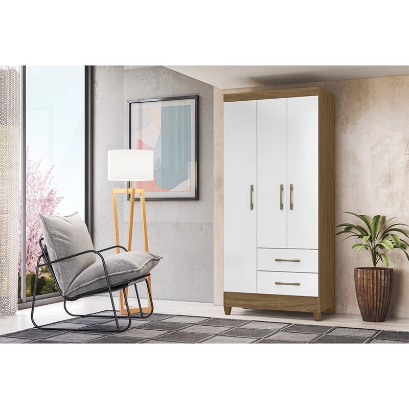 guarda-roupa-solteiro-moval-lima-com-3-portas-naturale-e-branco