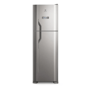 Refrigerador Electrolux Frost Free Efficient 400 Litros com Turbo Freezer Duplex 127V Inox Look - DFX44