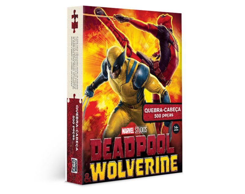 quebra-cabeca-game-office-deadpool-e-wolverine-500-pecas