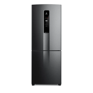 Refrigerador Electrolux Frost Free Inverter 490 Litros Efficient com AutoSense Inverse 127V Black Inox Look - IB7B