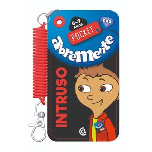 Livro Catapulta Abremente Pocket  Intruso - 6-9 Anos