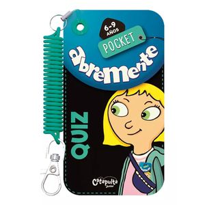 Livro Catapulta Abremente Pocket Quiz - 6-9 Anos