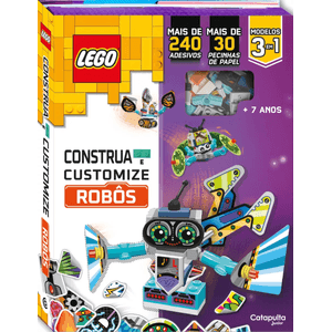 Livro Catapulta Lego Construa e Customize Robôs