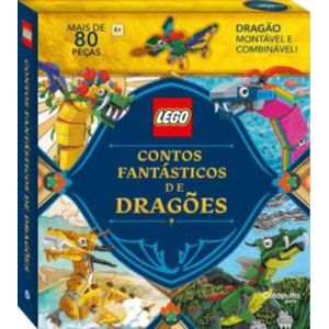 Livro Catapulta Lego Contos Fantásticos de Dragões