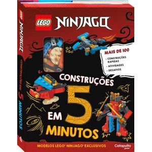 Livro Catapulta Lego Ninjago Construções em 5 Minutos