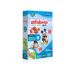 Quebra-cabeça Toyster Montando o Alfabeto - 26 peças