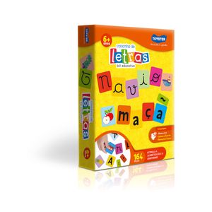 Kit Educativo Toyster Caixinha de Letras - 164 peças