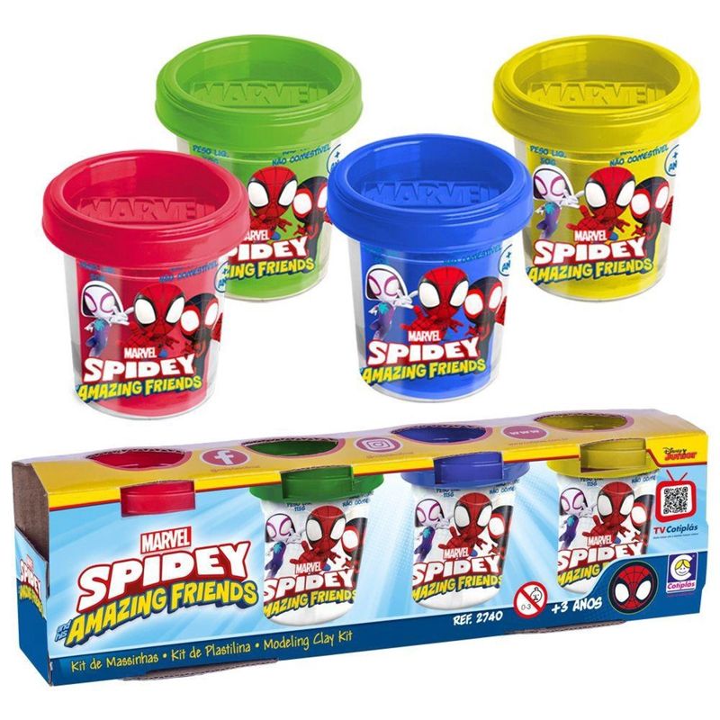 kit-cotiplas-massinhas-spider-man-amigos-marvel