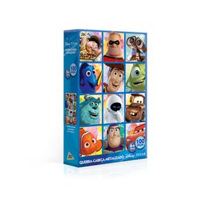 Quebra-cabeça Jak Pixar Metalizado - 100 peças