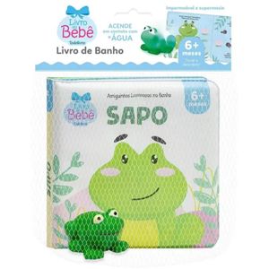 Amiguinhos Luminosos Todolivro no Banho Sapo