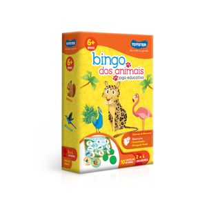 Jogo Educativo Toyster Bingo dos Animais