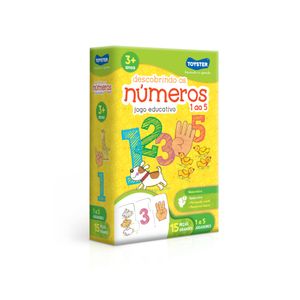 Jogo Educativo Toyster Descobrindo os Números 1 ao 5