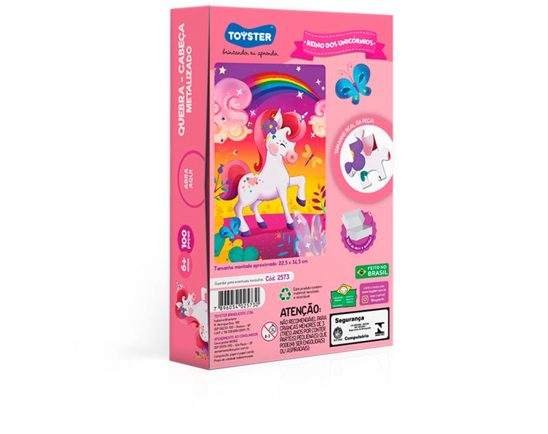 quebra-cabeca-toyster-reino-dos-unicornios-metalizado-100-pecas-1