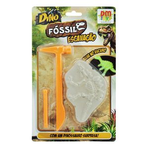 Dino Fóssil Dm Toys Escavação Coleção - DMT5753 *SORTIDO*