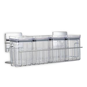 Conjunto 4 Potes Hermético Arthi para Temperos com Suporte - 186ml