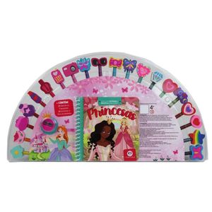 Kit Princesas Ciranda Cultural Atividades e Desenhos para Colorir