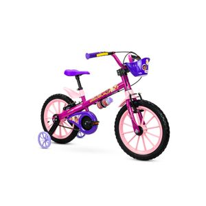 Bicicleta Nathor Top Girls Aro 16 - Rosa/Pink