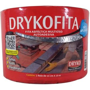 Fita Asfáltica Drykofita Alumínio - 10cm