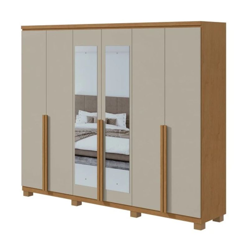 guarda-roupa-casal-lopas-alonzo-6-portas-com-espelho-amendoa-clean-off-white