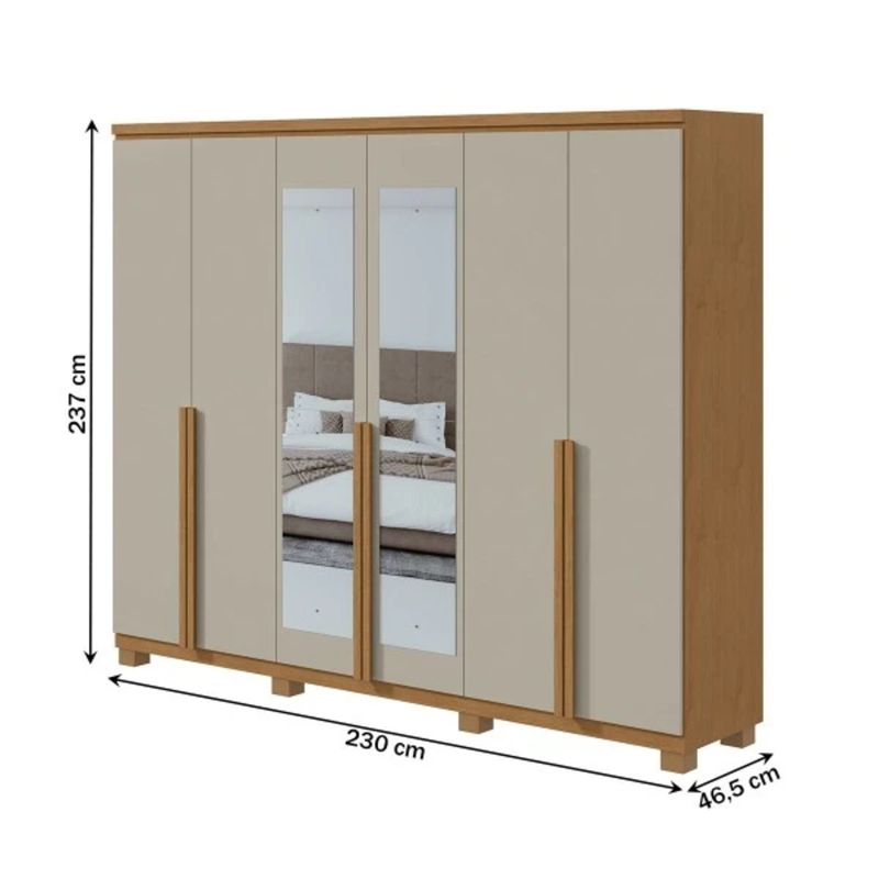 guarda-roupa-casal-lopas-alonzo-6-portas-com-espelho-amendoa-clean-off-white