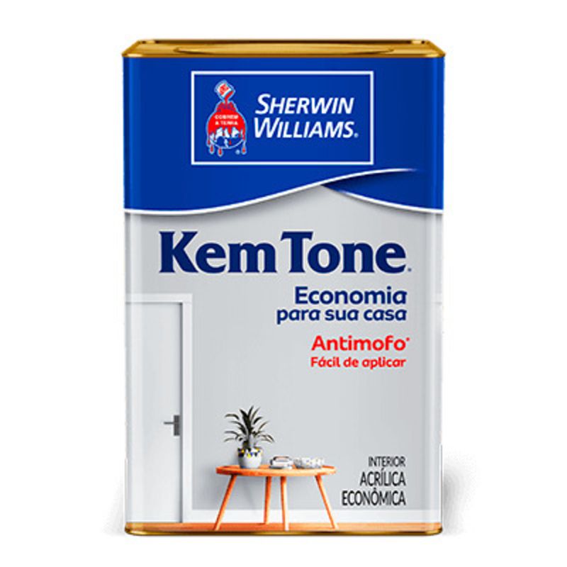 tinta-sherwin-wiliams-kemtone-acrilico-fosco-branco-18-litros