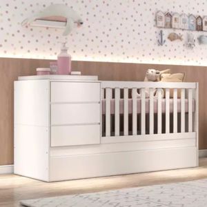 Berço Multifuncional Carolina Baby Alicia com 3 Gavetas