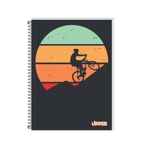 Caderno Espiral 3B Universitário Capa Dura Upper 20x1 - 400 Folhas *SORTIDO*