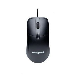 Mouse Maxprint Officeeasy Usb2.0 1200DPI - Preto