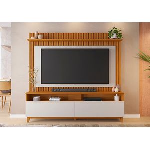 Home para Sala Notáveis Nt 1340 - Freijó Trend/Off-White Tx