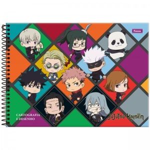 Caderno Cartográfico Foroni Jujutsu Kaisen *SORTIDO*
