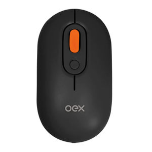 Mouse Oex Retrô Preto - MS604