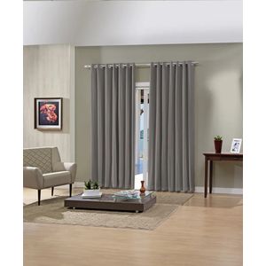 Cortina Bella Janela Pratika 2,00m x 1,60m Lisa Slim/Duna