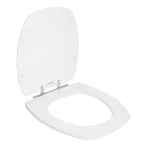 Assento Sanitário Atlas MDF Laqueado Thema - Branco