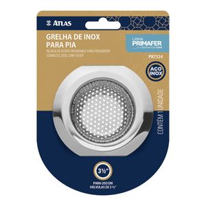 Grelha Atlas Inox para Pia Premium - 9cm