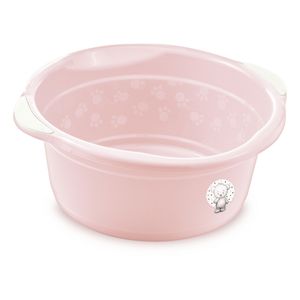 Bacia Infantil Adoleta Bebê Fofura 15 Litros - Rosa Claro