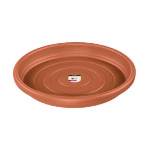 Prato Atlas Floreira Ocre - 28cm