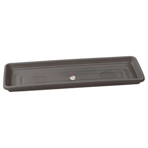 Prato Atlas Floreira Plástico Cinza - 48cm