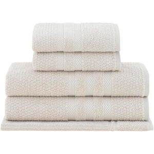 Jogo de Toalha Buddemeyer Vanilla Extra Soft 5 Peças - Bege