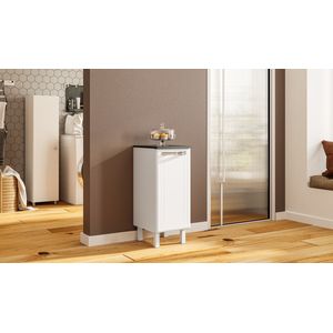 Balcão Simples Telasul Multiuso com Tampo - Branco