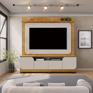 Estante Home Dj Móveis Vogue com Pés - Bali/Cedro