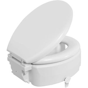 Assento Astra Sanitário Elevado Trava com Tpk branco - 13cm
