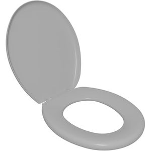 Assento Astra Sanitário Almofadado - Cinza Claro