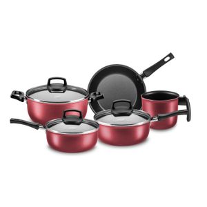 Conjunto de Panelas MTA Safira Cristal Cereja - 5 peças