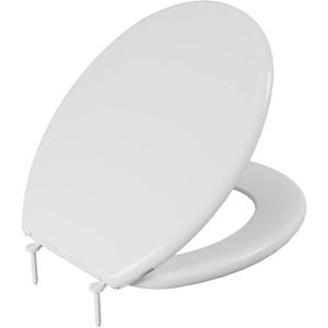 Assento Astra Sanitário Oval Almofadado Slim - Branco