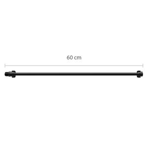 Engate Flexível Astra para Água Fria 1/2 Preto - 60cm