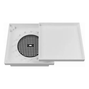 Ralo Astra Oculto Universal Quadrado - 10 x 10cm