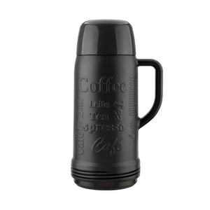 Garrafa Térmica Invicta Arábica Preta - 1 Litro