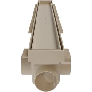 Ralo Astra Linear com Tampa Oculta Bege - 70cm